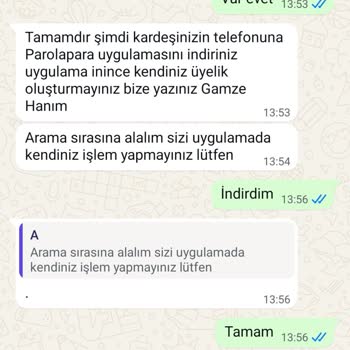 Sahte İş İlanı İle Açılan Hesap Nedeniyle Mağduriyet Yaşıyorum