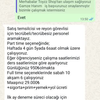 Sahte İş İlanı İle Açılan Hesap Nedeniyle Mağduriyet Yaşıyorum