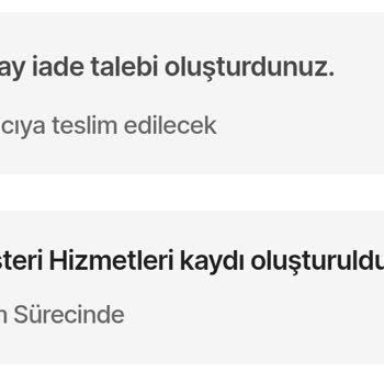 İade Edilen Ürün Açıklamasız Geri Geldi Müşteri Hizmetlerinden Dönüş Yok