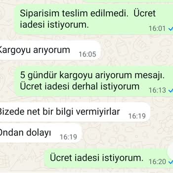 Sipariş Edilen Sandaletler Teslim Edilmedi, Ücret İadesi Yapılmadı