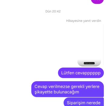 Sipariş Sonrası İletişimsizlik Ve Yanıtsız Bırakılan Mesajlar