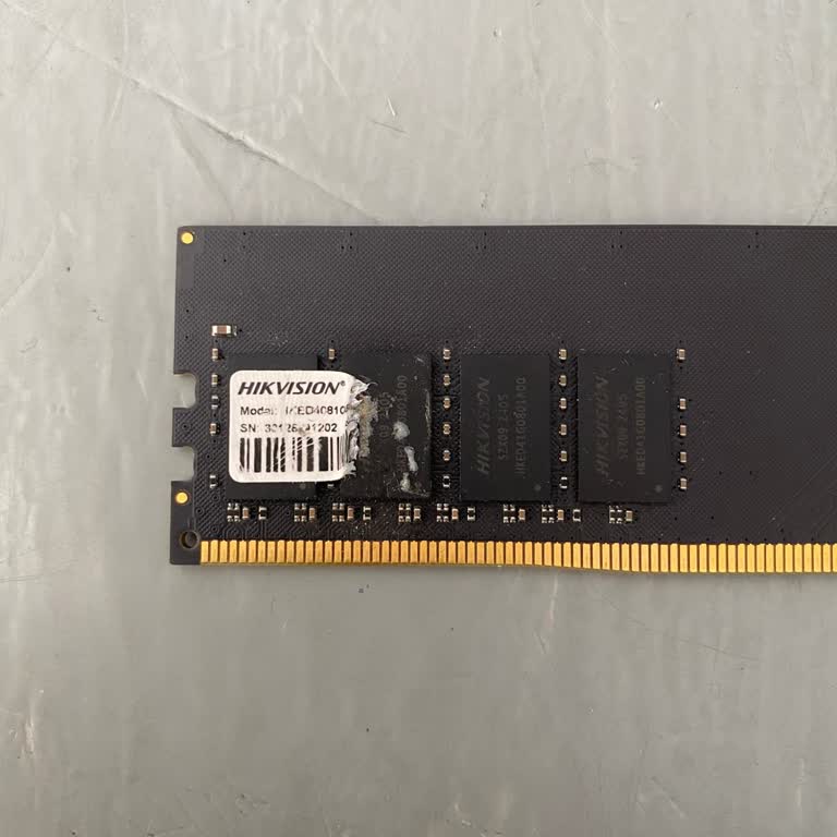 Hikvision RAM Kullanım Esnasında Yandı