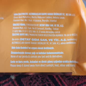 Aldığım Çikolatanın İçinden Eksik Parça Çıktı