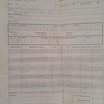 Yetkili Servis Kırık Aparat İçin Ücret Talep Ediyor