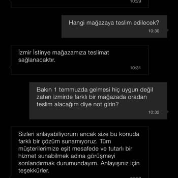 Zara Siparişim Yanlış Mağazaya Teslim Edildi Çözüm İçin Haftalarca Bekletiliyorum