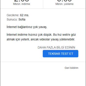 Sürekli Kopan Ve Yavaş İnternet, Ulaşılamayan Müşteri Hizmeti