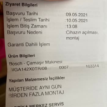 Kısa Sürede Paslanan Çamaşır Makinesi İçin Çözüm Bekliyorum