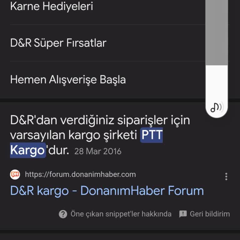 D&R Yanıltıcı Kargo Bilgisi Ve İptal Engeliyle Hayal Kırıklığı