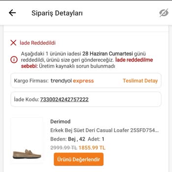 İkinci Giyişte Bozulan Ayakkabı Ve Trendyolun Sorumsuz Tavrı