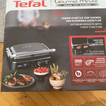 Tefal Gourmet Minute Tost Makinesi Isıtma Sorunları