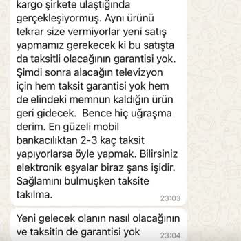 Aldığım Televizyonun Sorunları Ve İade Sürecinde Yaşanan Mağduriyet