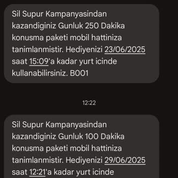 Sil Süpür Kampanyasında Sürekli Dakika Çıkması Canımı Sıkıyor