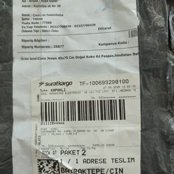 Siparişimle Alakasız Ve Kalitesiz Ürün Gönderildi, Muhatap Bulamıyorum
