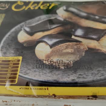 BİM'den Aldığım Eklerin Son Kullanma Tarihiyle Oynanmış