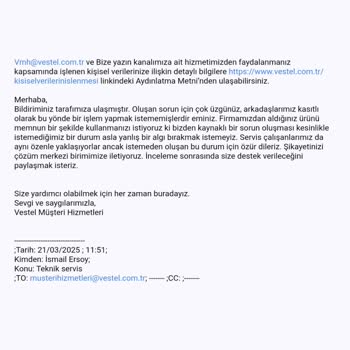 Vestel Televizyonum Tamir Sonrası Daha Kötü Oldu Servis Çözüm Sunmadı