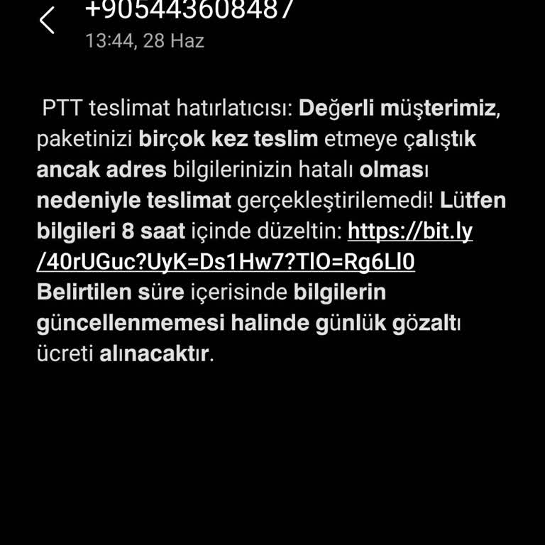 Kişisel Verilerimin İzinsiz Kullanımı Ve Tehdit İçeren Mesajlarla Yaşadığım Güvenlik Endişesi