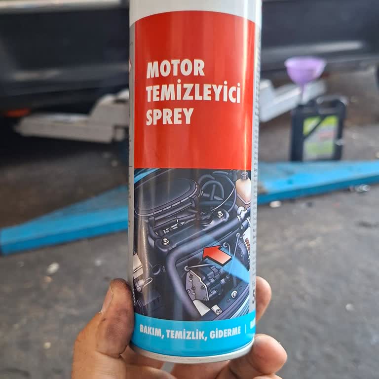 Motor Temizleme Spreyi Boş Hava Veriyor, Kullanamıyorum