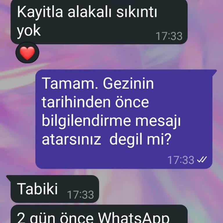 Turun Son Anda İptal Edilmesi Ve Bilgilendirme Eksikliği