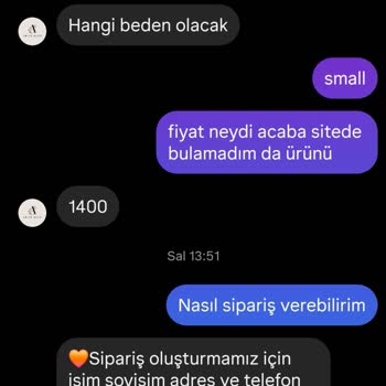 Siparişim Yanlış Geldi, Mesajlarıma Cevap Yok