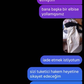 Siparişim Yanlış Geldi, Mesajlarıma Cevap Yok