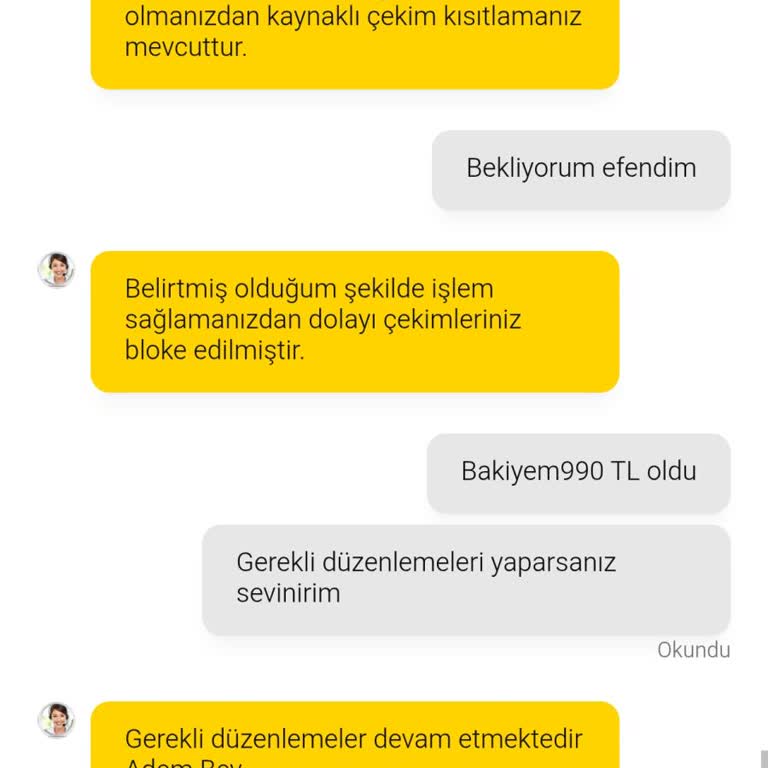 Kazancım Bloke Edildi, Çekim Taleplerim Reddedildi