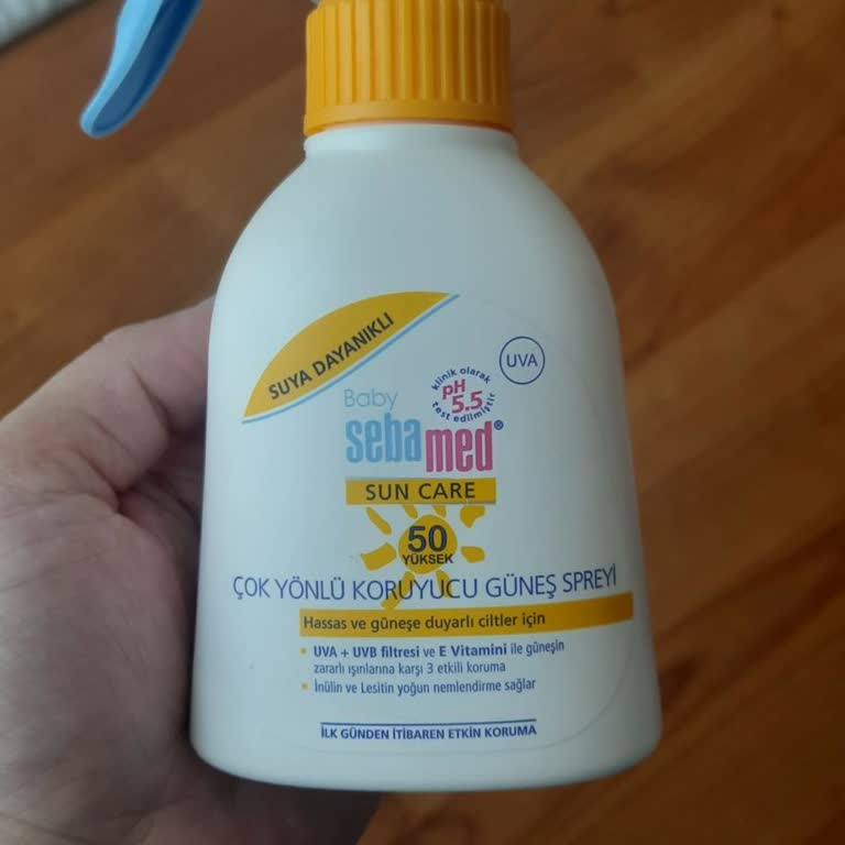 Sebamed Güneş Spreyi Çocuğumda Cilt Renk Değişimine Sebep Oldu