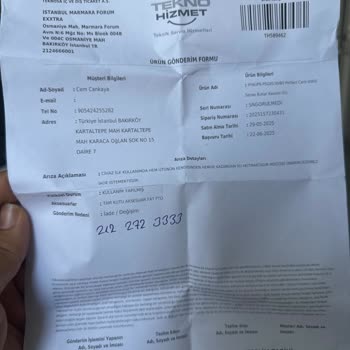 Sıfır Alınan Philips Ütü İlk Kullanımda Arızalı Çıktı, Değişim Veya İade Reddedildi