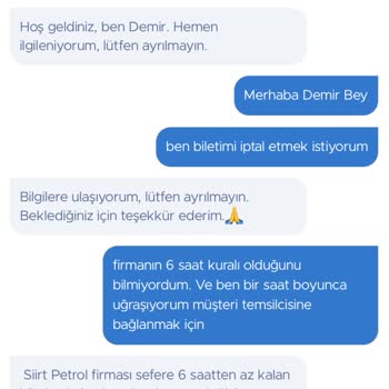 Obilet'ten Bilet İptali Mağduriyeti