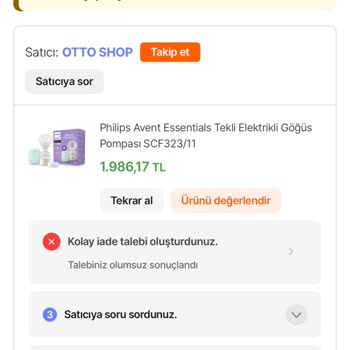 Bozuk Ürün İadesi Kabul Edilmiyor, Param Geri Verilmiyor
