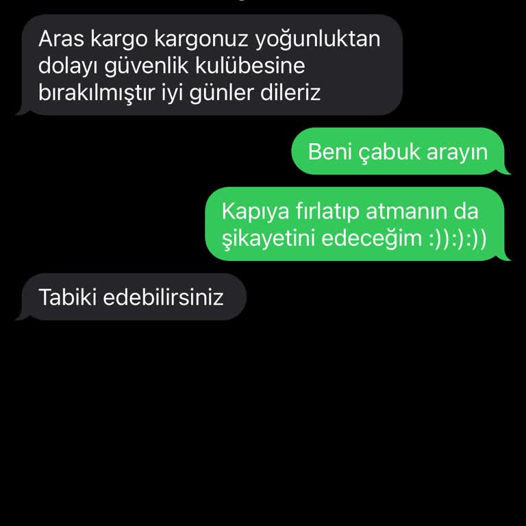 Aras Kargo Teslimatında İletişimsizlik Ve Kaba Davranışlar