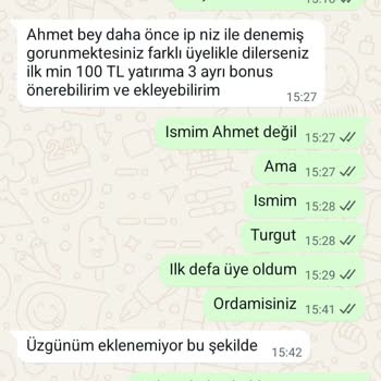 Rekorbet'te Bonus Vaadi Yerine Getirilmedi, Bilgilerim Yanlış Kullanıldı