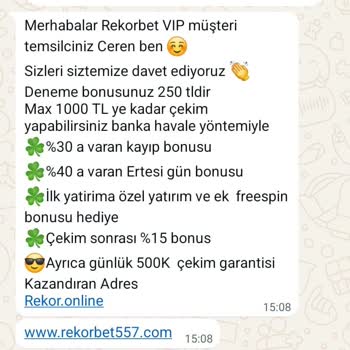 Rekorbet'te Bonus Vaadi Yerine Getirilmedi, Bilgilerim Yanlış Kullanıldı