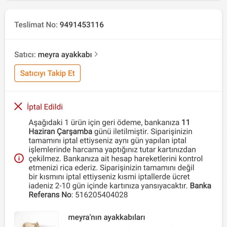 İptal Edilen Ürünün İadesi 17 Gündür Yapılmıyor Muhatap Bulunamıyor