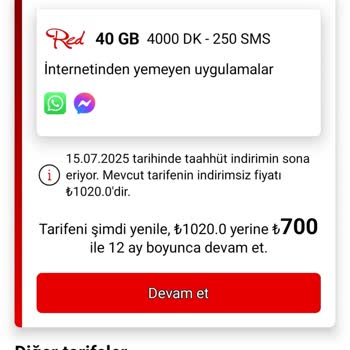 Mevcut Tarifelerde Fiyat Artışı ve Müşteri Beklentileri