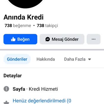 Facebook Üzerinden Gelen Sahte Kredi Mesajıyla Kimlik Bilgilerim Tehlikede