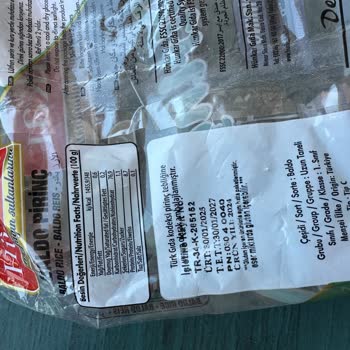 Kapalı Paket Pirinçte Böceklenme ve Son Tüketim Tarihi Şüphesi