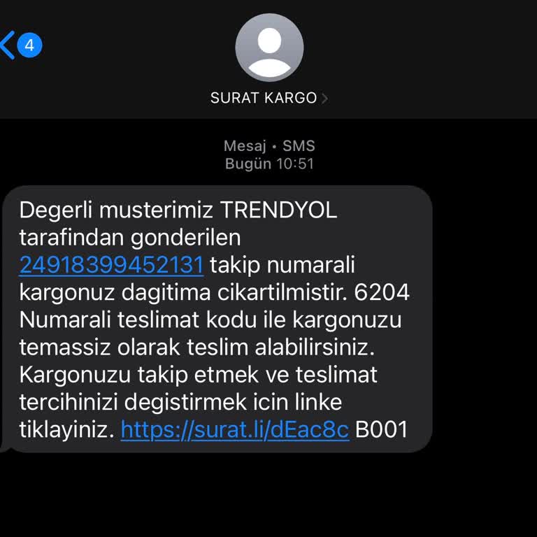 Sürat Kargo Teslimatında Hatalar Ve Mağduriyet Yaşadım