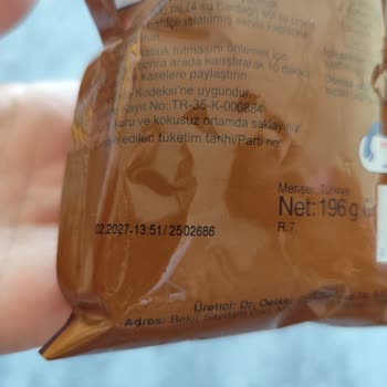 Tarihi Geçmemiş Puding Paketinde Şişme Problemi