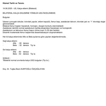 Yanlış Ultrason Raporu Nedeniyle Kalça Gelişim Geriliği Atlandı