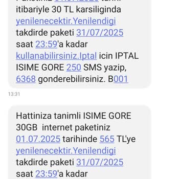 Hattım Onayım Olmadan Devredildi, Yüksek Cayma Bedeli Ve Yanlış Tarife Uygulandı