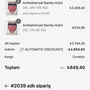 Yanlış Beden Gönderimi Ve İlgisiz Müşteri Hizmetleri Nedeniyle Mağduriyet