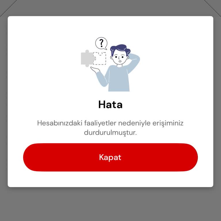 Passo Hesabıma Erişim Engeli Nedeniyle Kombine Alamıyorum Acil Yardım İstiyorum