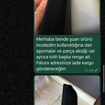 Kullanılmış Ürün Gönderildi, Para İadesi Yapılmadı Ve Tehdit Edildim