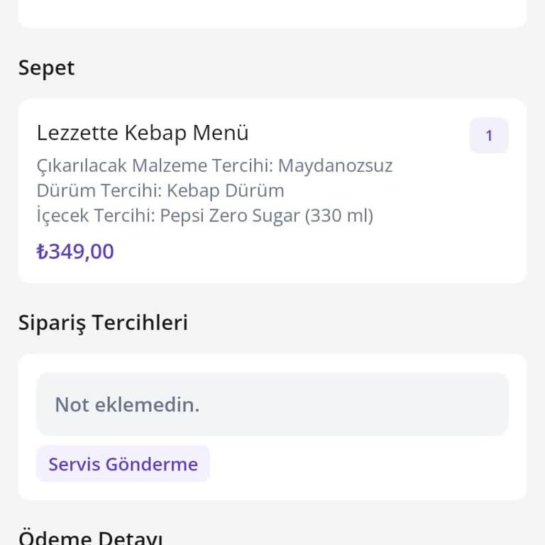 Getir Yemek Siparişim Yanlış Adrese Teslim Edildi Param İade Edilmedi