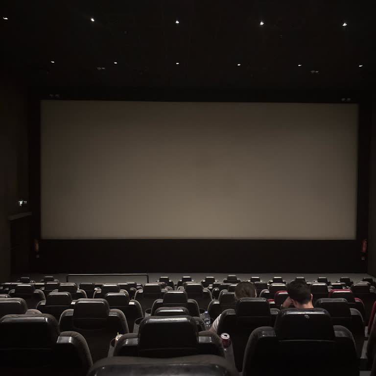 Sinema Salonunda Film Gösterimi Sırasında Yaşanan Teknik Arıza Ve İlgisizlik