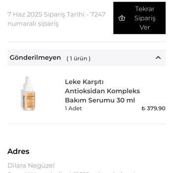 Sipariş Verilen Ürünün Kargoya Verilmemesi Ve İade Ücretinin Yatırılmaması