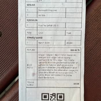 Eksik Ve Kalitesiz Sipariş Deneyimi: Sağlıksız Ürün Ve Eksik Teslimat