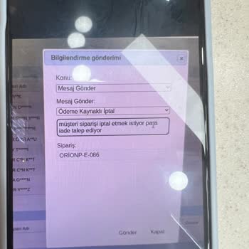 Yanlış Şubeden Teslim Edilmeyen Sipariş Ve Ulaşılmaz Destek