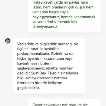 Oran Değişiklikleri Ve Kişisel Verilerin Paylaşılması Endişesi
