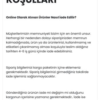 Ürünlerde Beden Ve Kumaş Farklılığı, İade Ve Değişim Sorunu